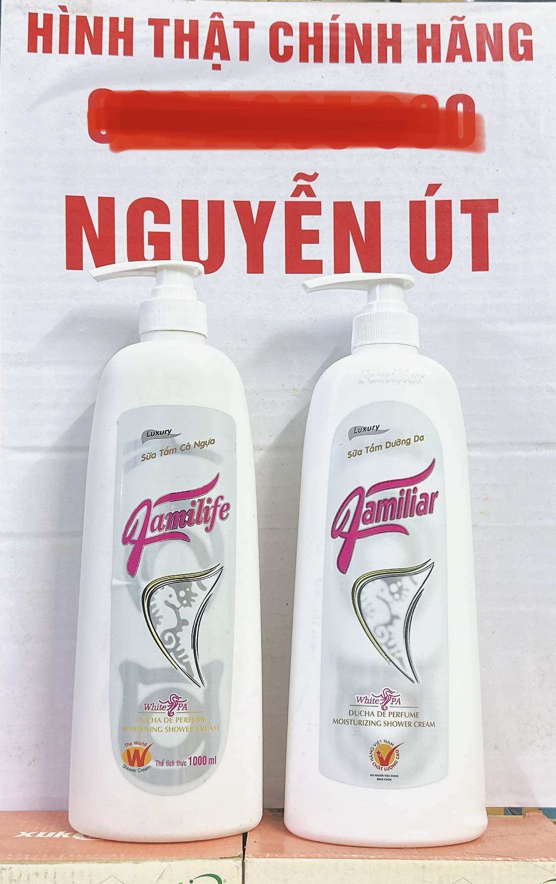 [HCM]sữa tắm ngựa familiar familife 1 lít