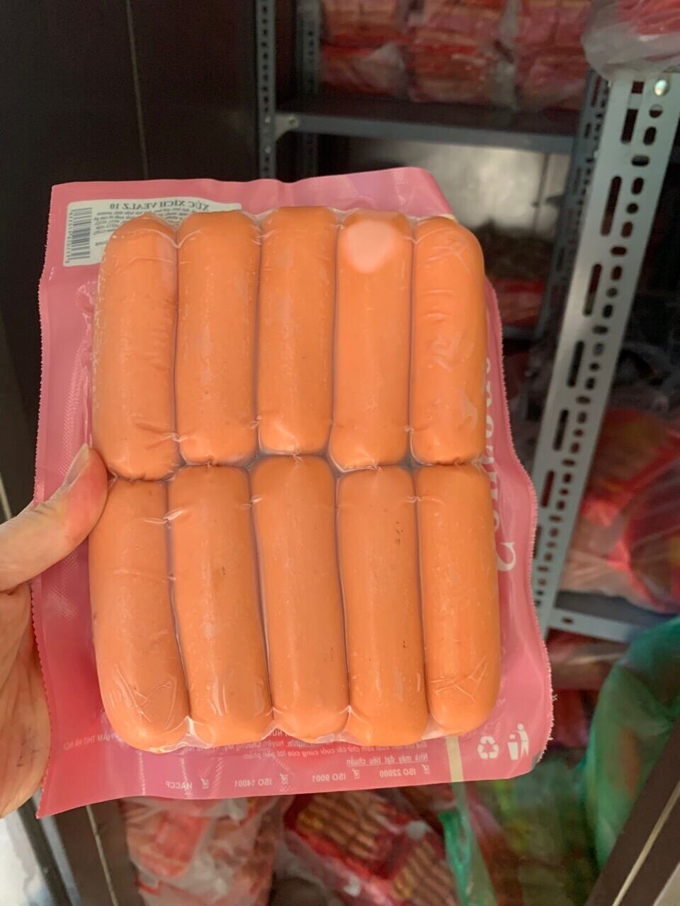 Xúc xích Vealz CP 10PC gói 500g (Hà Đông-Hà Nội)