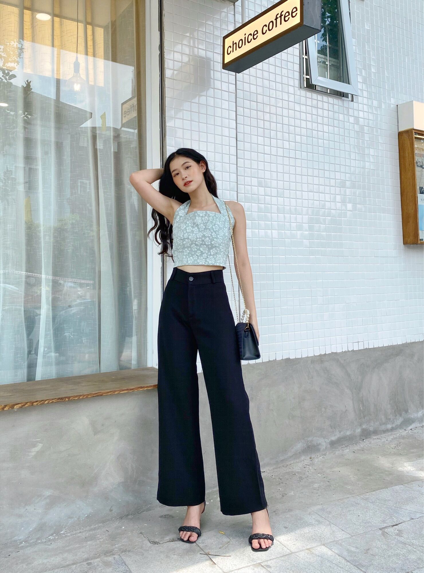 YU CHERRY | Quần nữ Cullotes Dài 1 YQ019