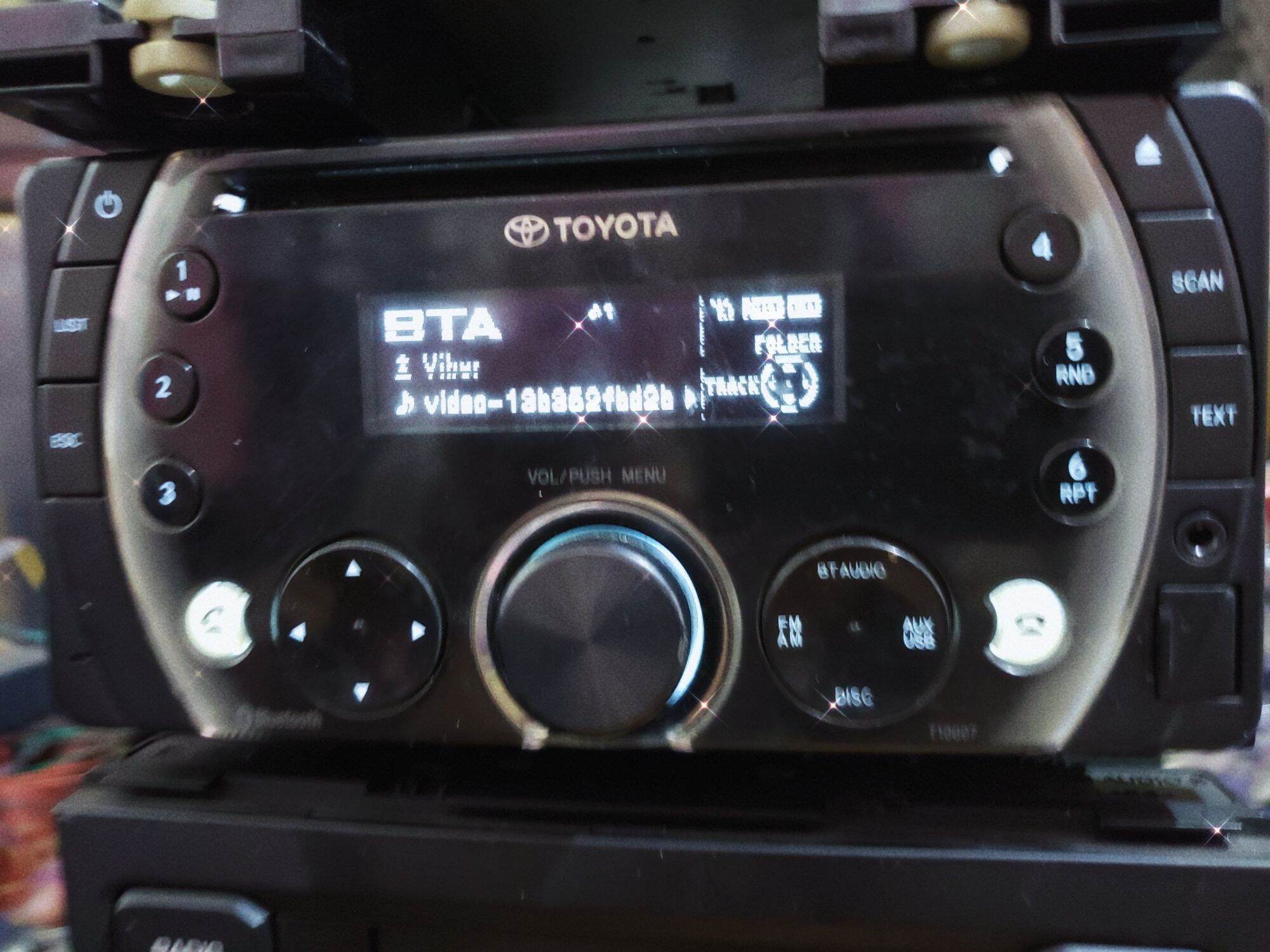 Đầu CD BLUETOOTH AUX cho xe toyota vioss : hãng Pionerr