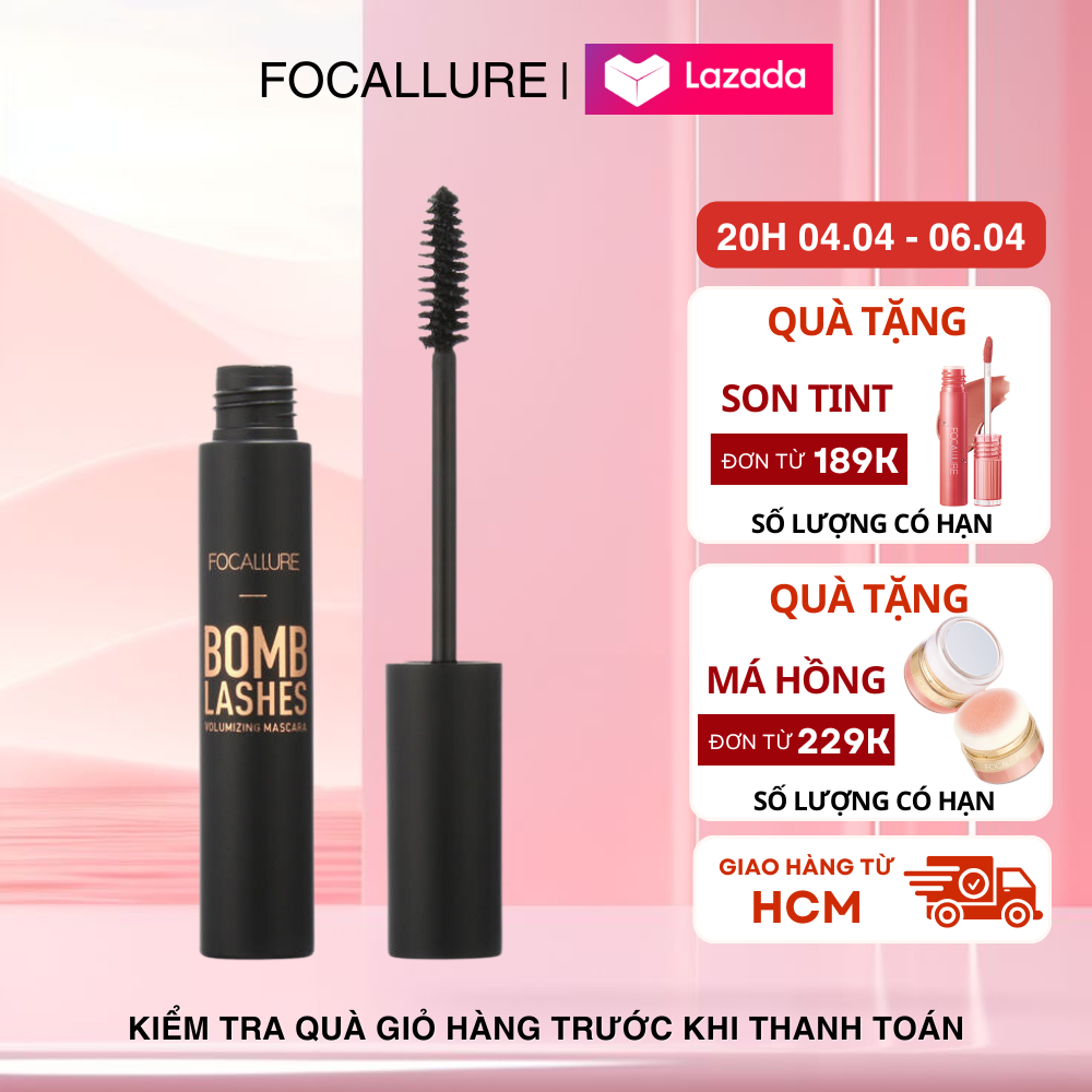 FOCALLURE Chuốt mi Mascara cong mi chống thấm nước 8G