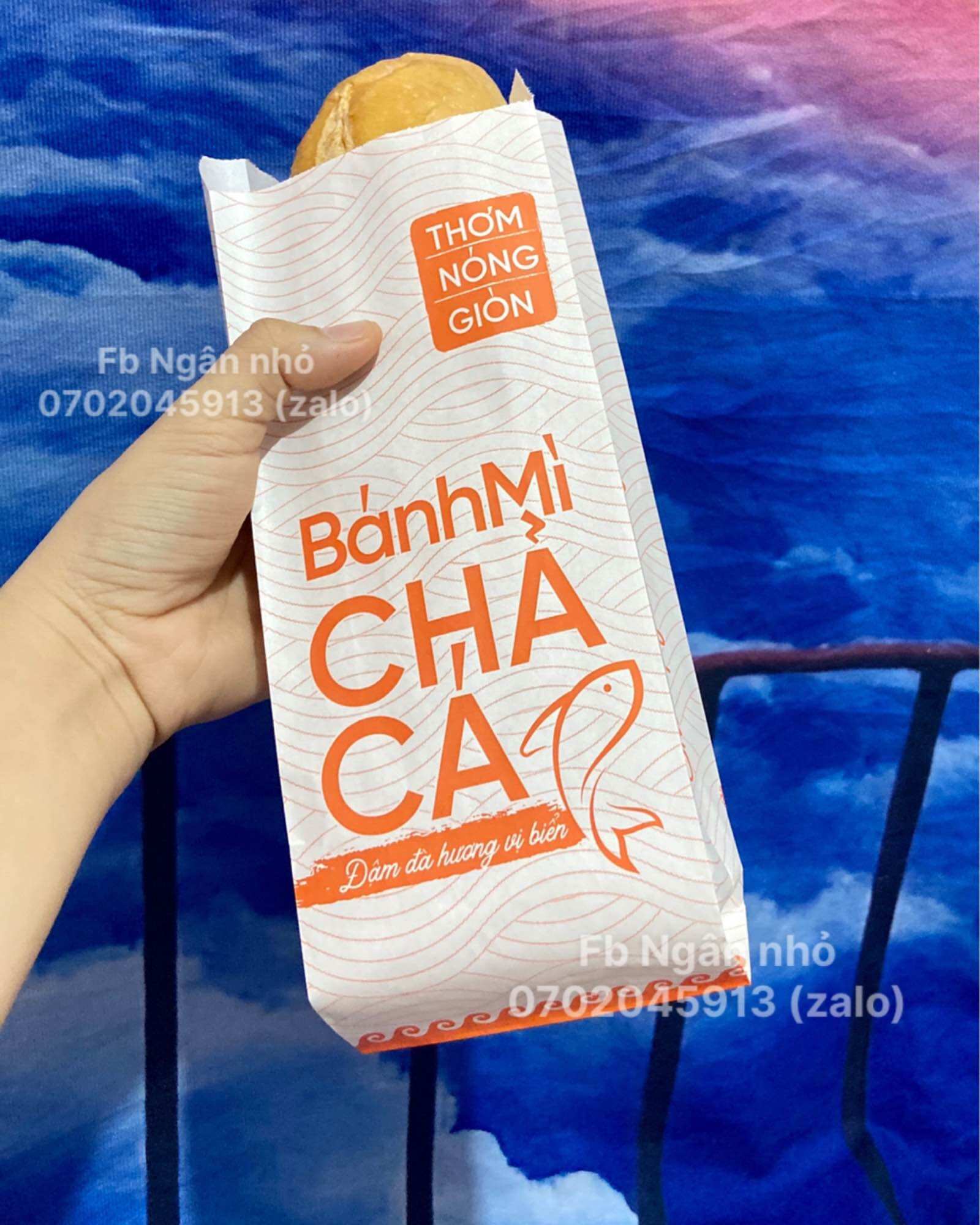 TÚI ĐỰNG BÁNH MÌ CHẢ CÁ (1000 cái)