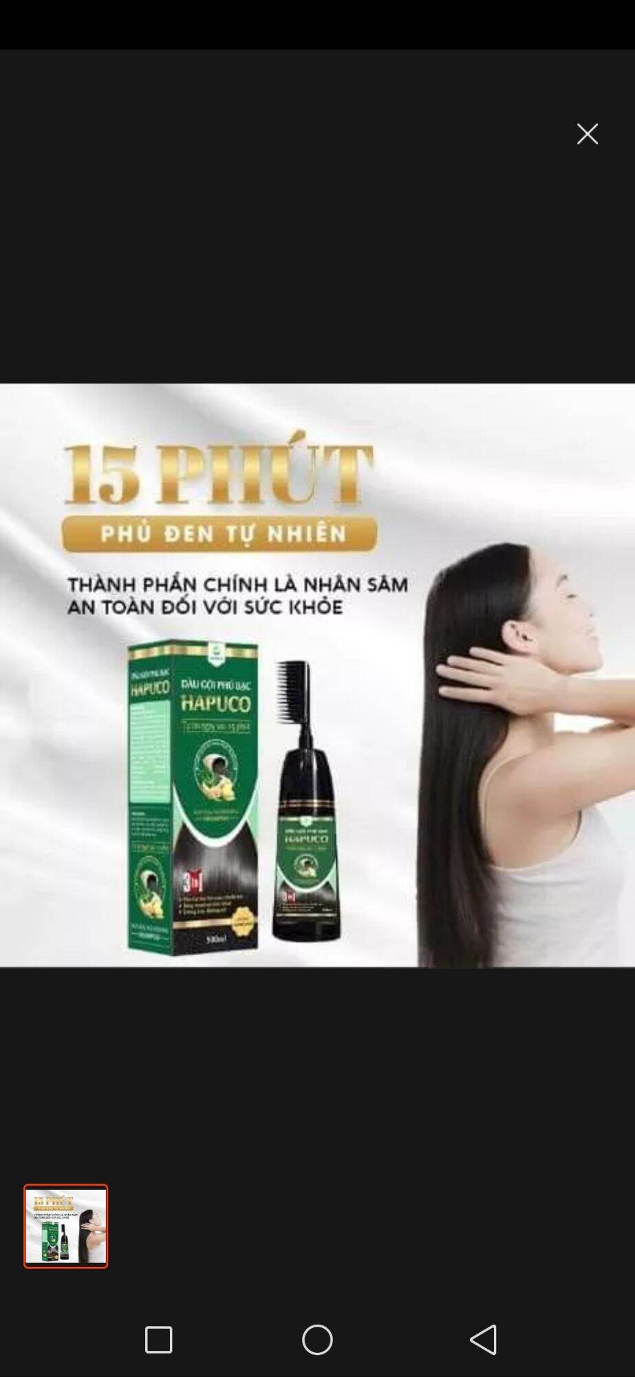 Dầu gội phủ bạc thảo dược Dạ Thảo Liên