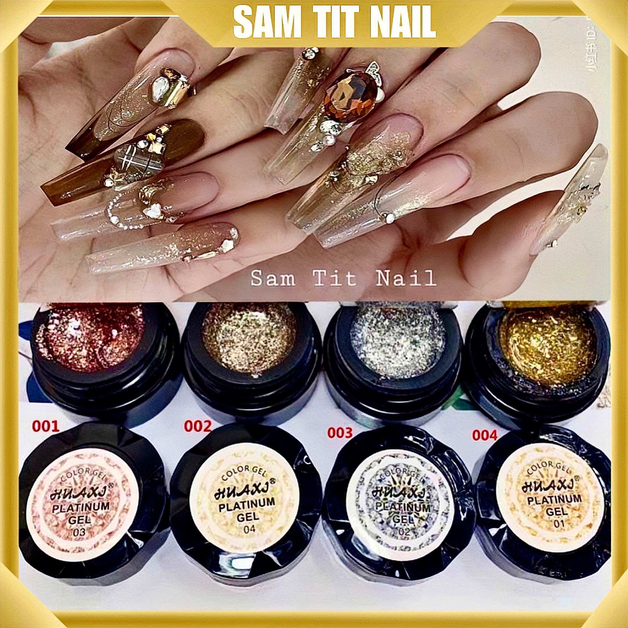 Gel nhũ vẽ viền móng siêu đặc siêu sáng
