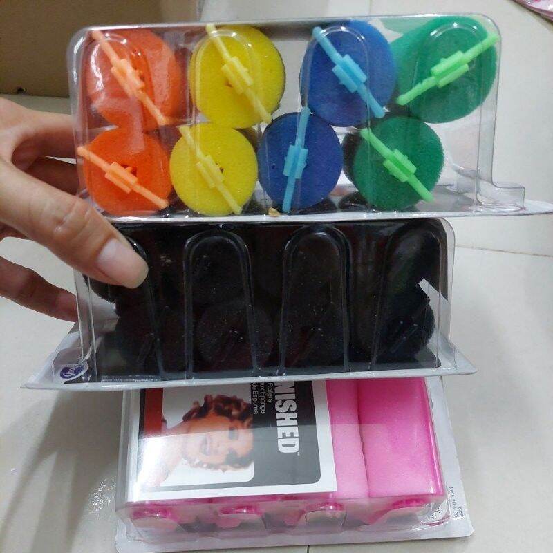 HỘP 8 ỐNG LÔ MOUSE CUỐN TÓC GIÚP UỐN TÓC THEO NẾP