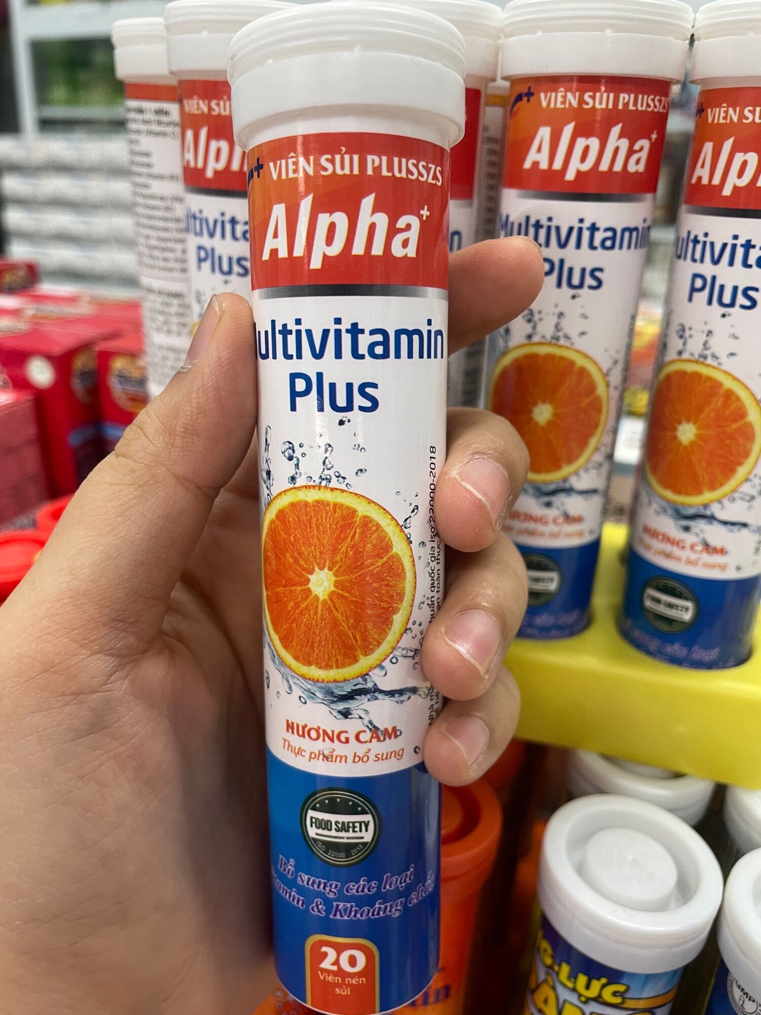 Sủi Multivitamin 4G - tuýp 20v