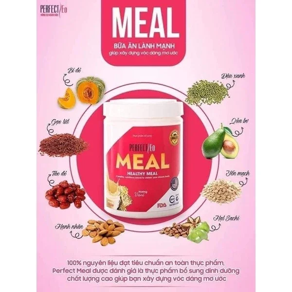 Sữa ăn dinh dưỡng Meal perfect eo hàng chuẩn