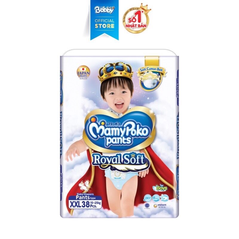 Tã quần mamypoko boy xl46/xxl38