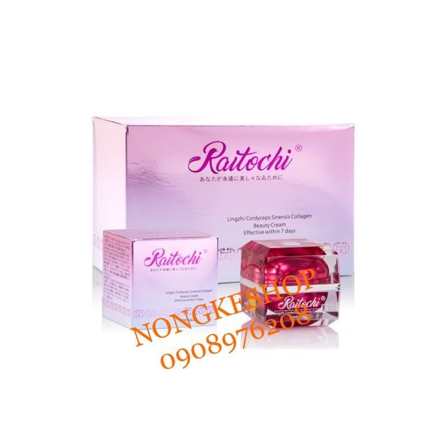 Kem dưỡng trắng da raitochi 15g