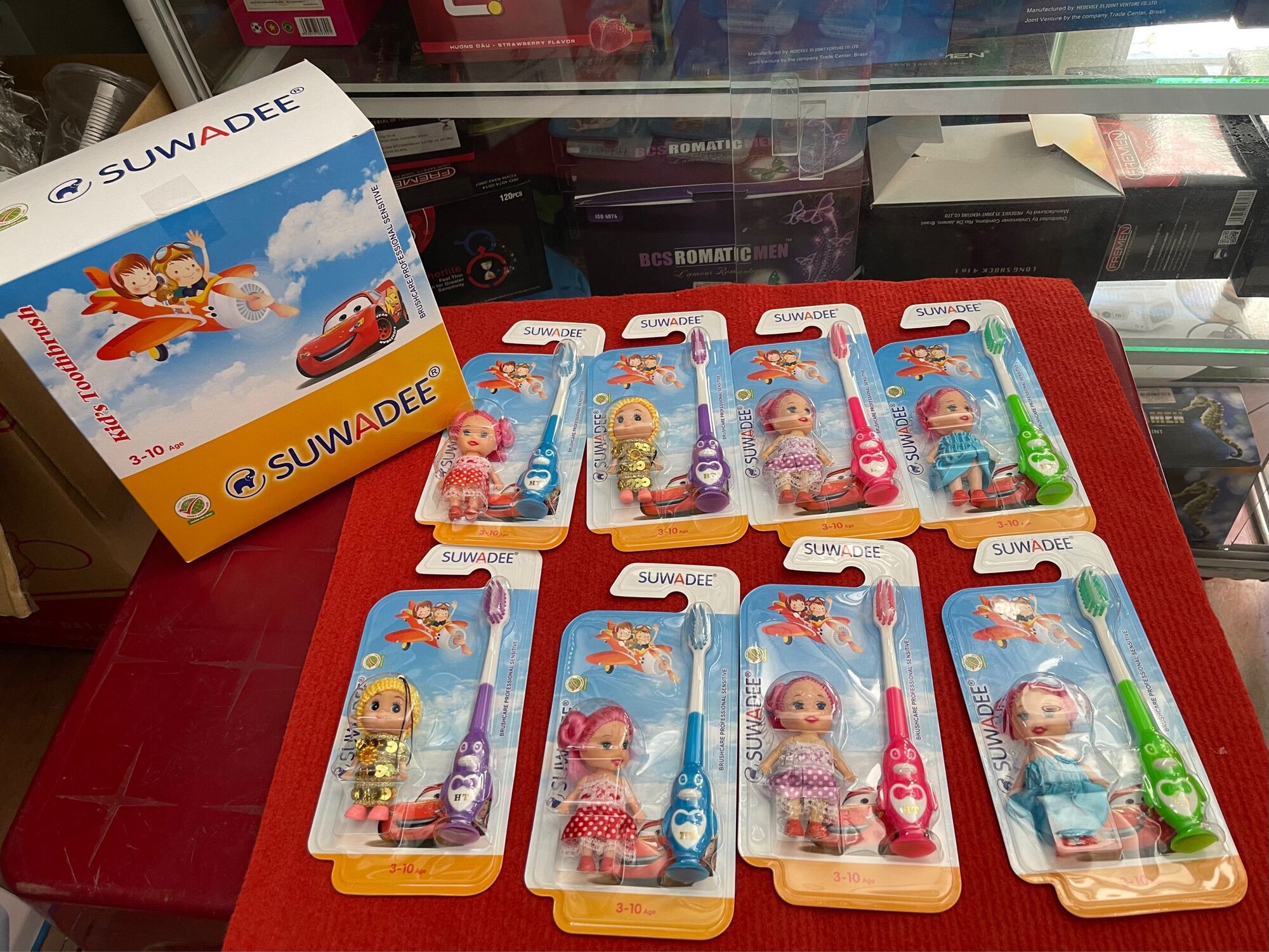 Bàn chải đánh răng cho bé SUWADEE của Thái Lan