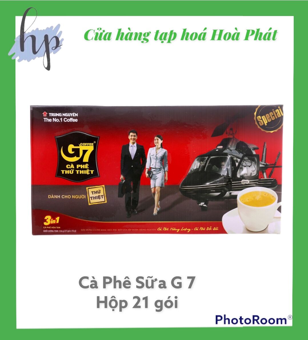 Cà phê sữa g7 3 in 1 336g