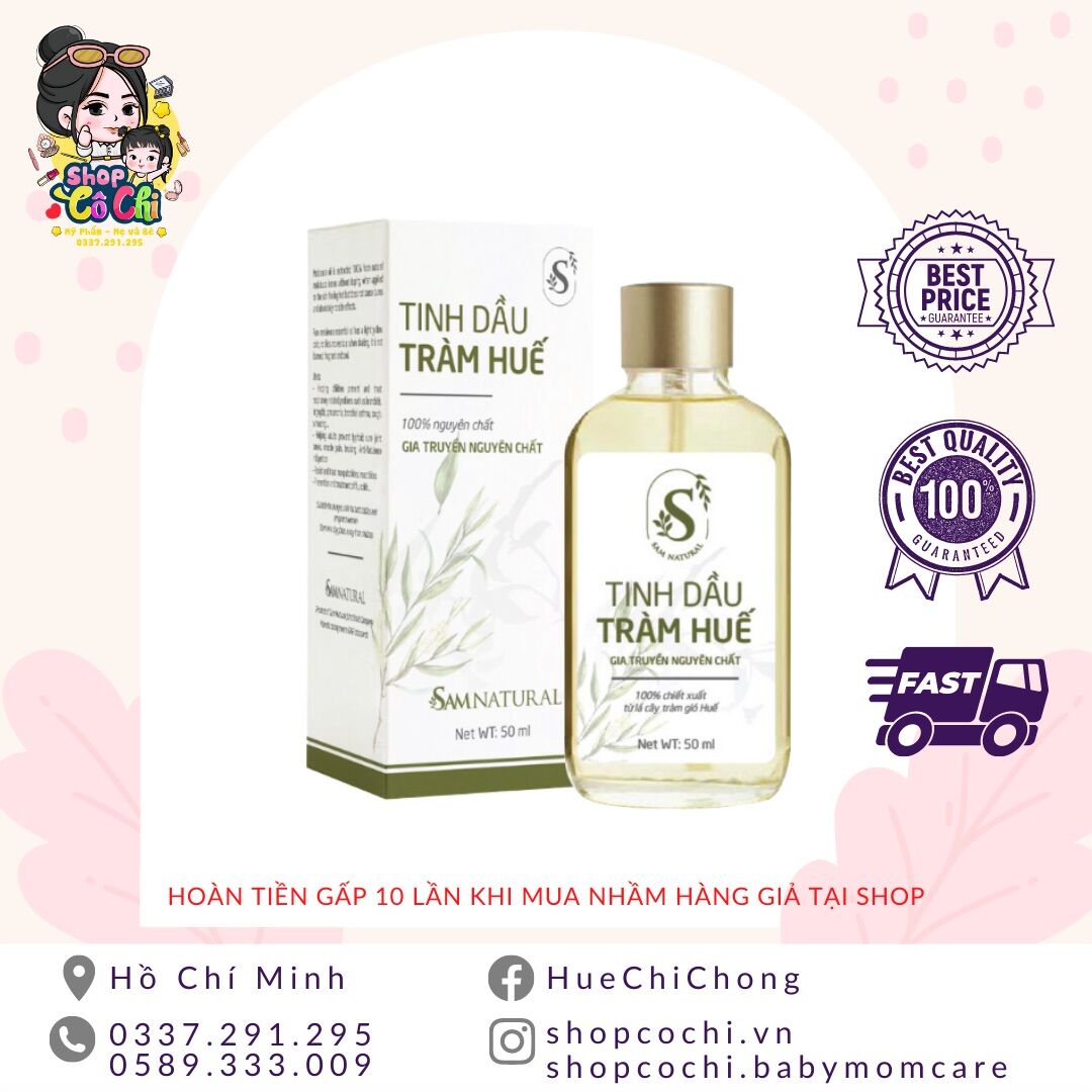 Tinh Dầu Tràm Huế Sam Natural 50ml