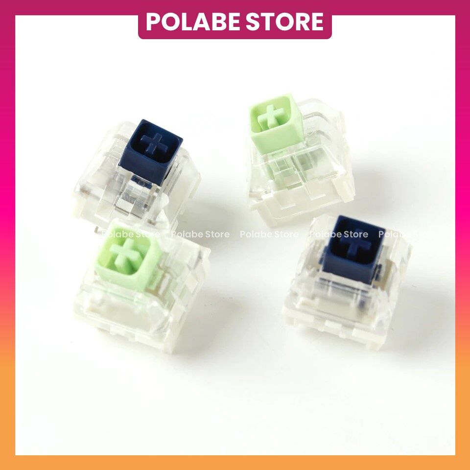 Kailh Box Jade Kailh Box Navy Switch Công Tắc Bàn Phím Cơ Clicky Switch Thick Click Bar - Polabe Store