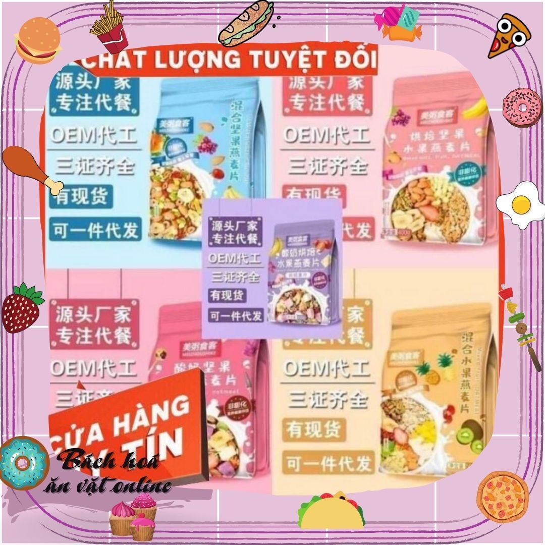 Ngũ cốc sữa chua/ ngũ cốc giảm cân đài loan