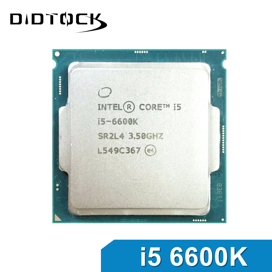 Intel | Bộ Xử Lý Máy Tính Để Bàn Intel Core I5 6600K 3.5GHz Quad Core, Socket LGA 1151, Mã SR2L4, Hỗ Trợ DDR4 Và PCIe 3.0 Giá 1,017,000 Đồng*Miễn phí vận chuyển