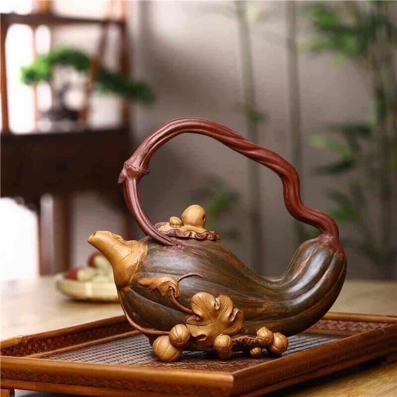 Ấm tử sa bí ngô đề lương