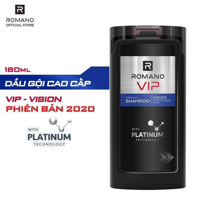 Dầu Gội romano vip 180g
