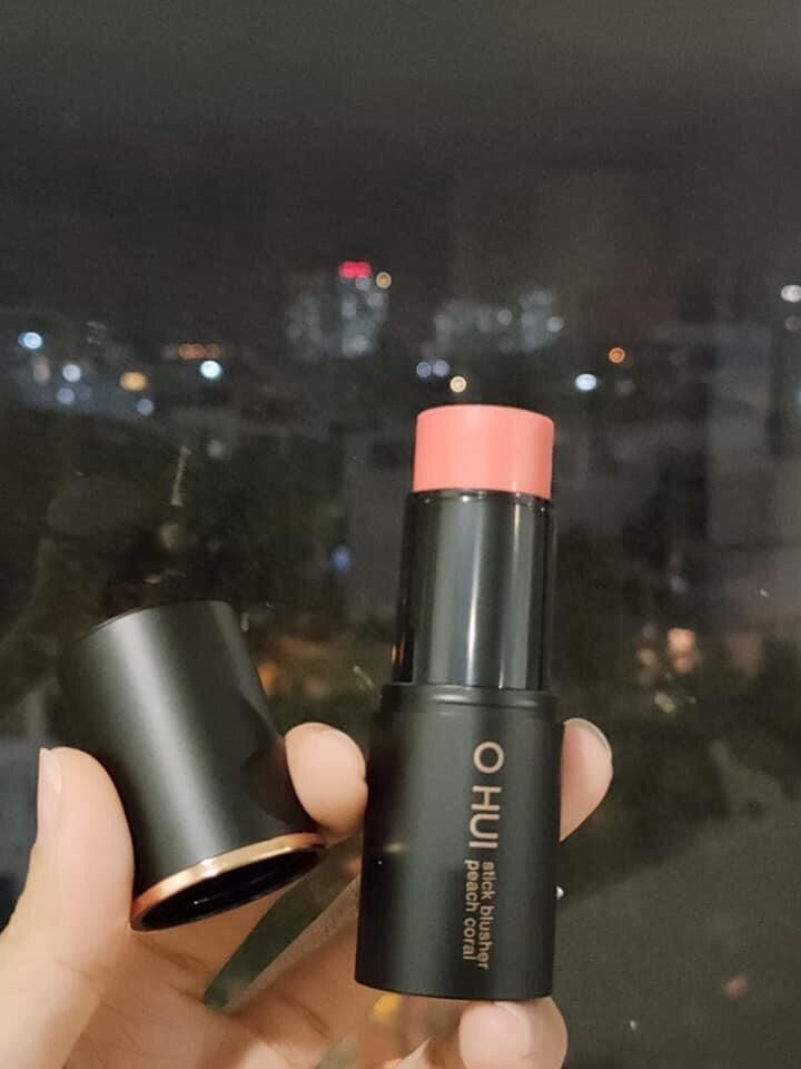 Má hồng kem Ohui dạng thỏi tách set