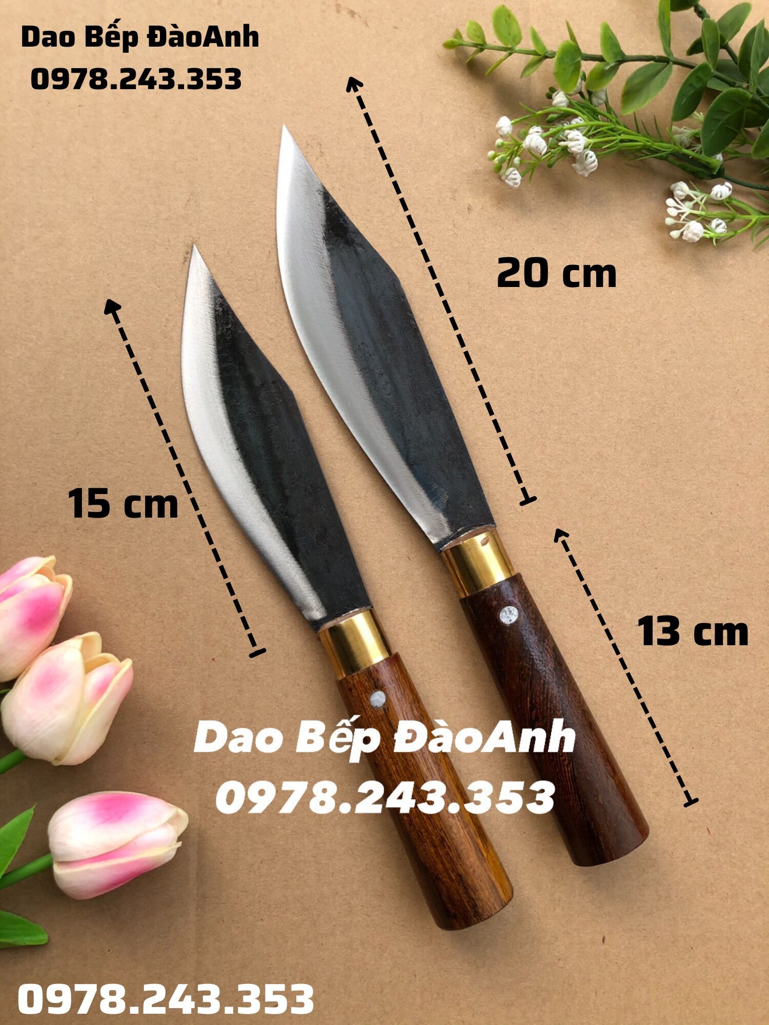 Dao chặt cây củi - chặt gà vịt
