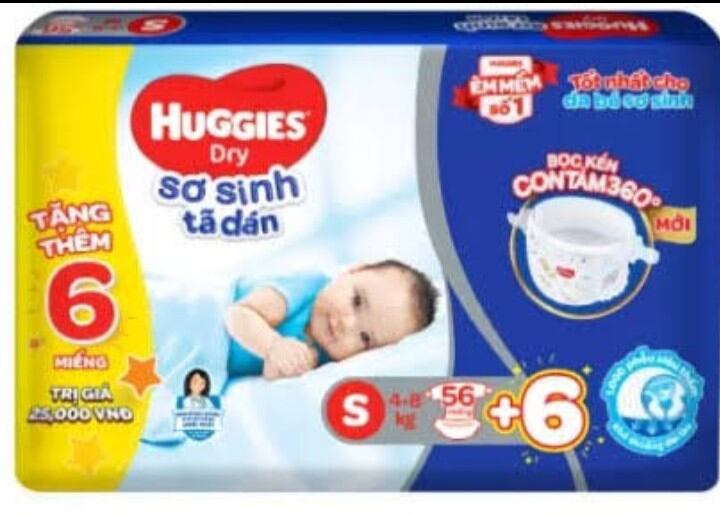Tã dán Huggies S56 miếng