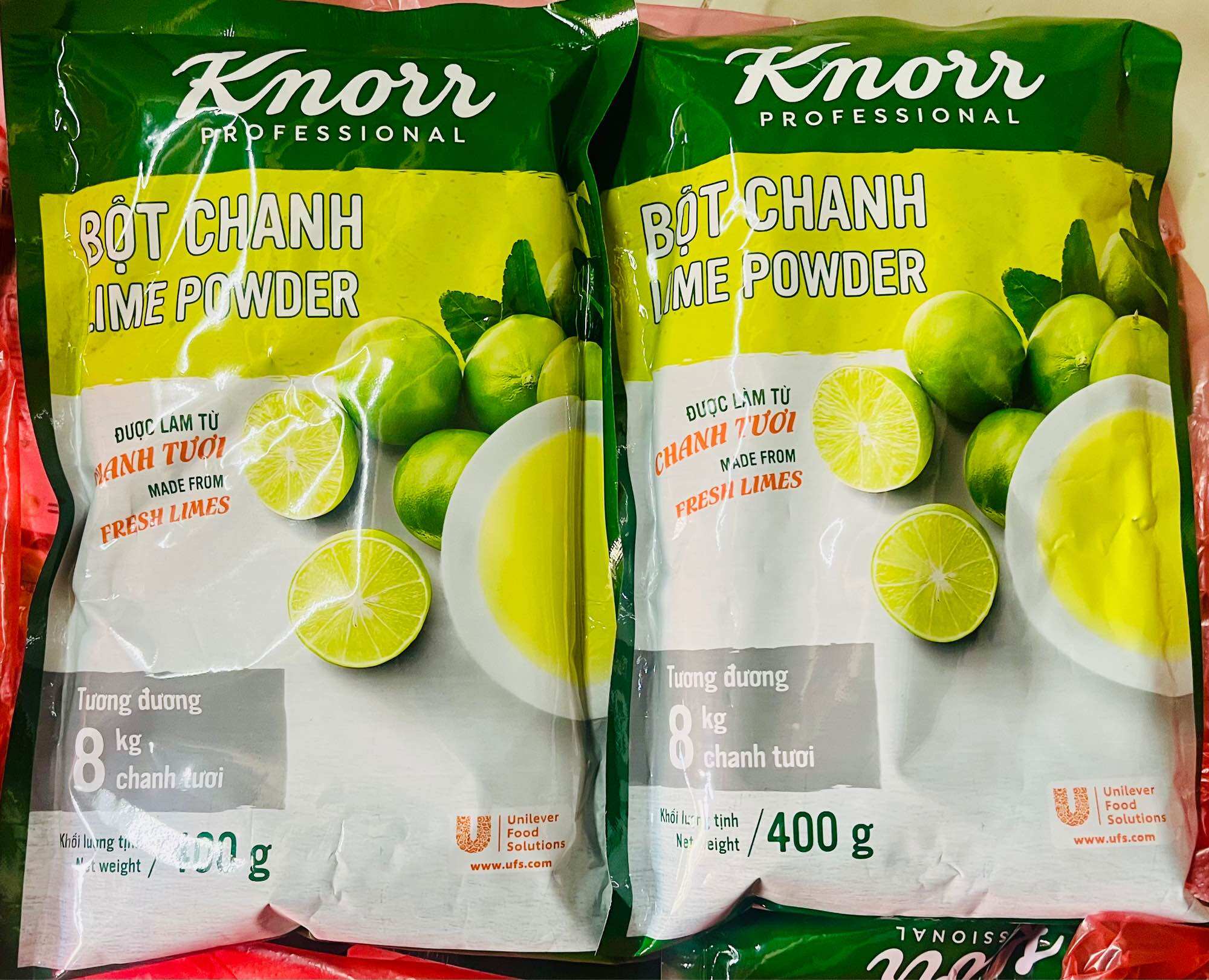 Bột chanh Lime Powder Knorr gói