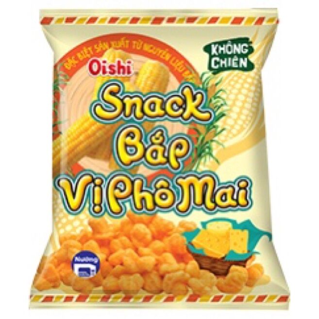 Combo 10 gói snack oishi 12gr