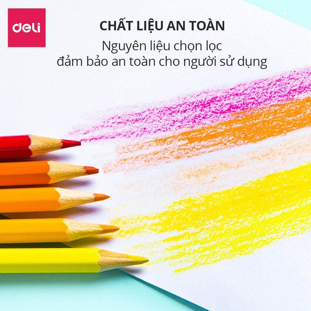 Bút Chì Màu Deli 12 màu