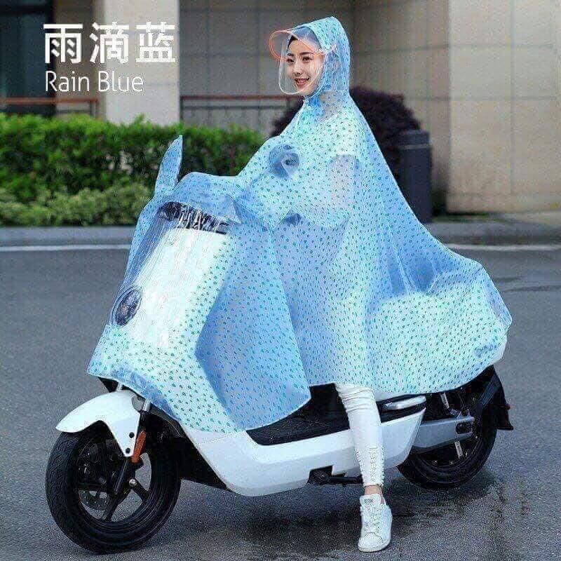 Áo mưa chấm bi cao cấp