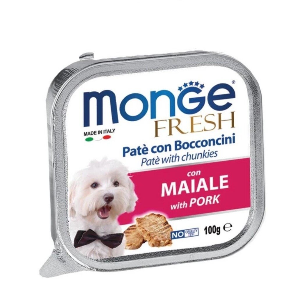 PATE MONGE cho chó nhiều vị thơm ngon 100g