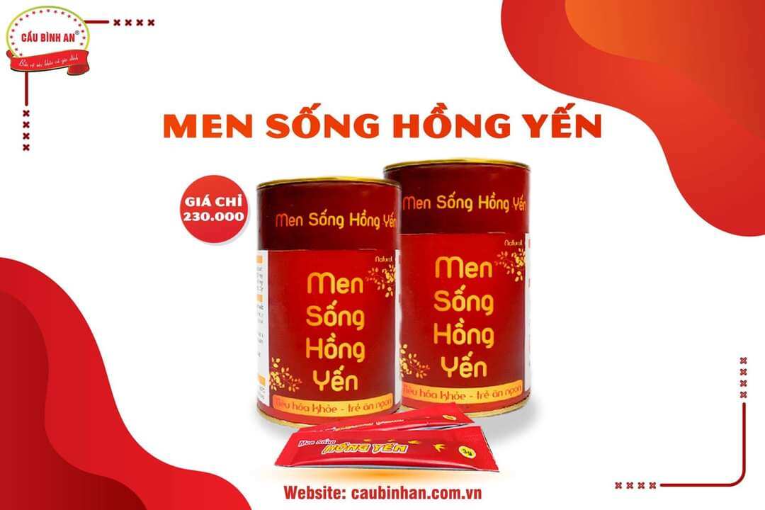Men vi sinh hồng yến cầu bình an