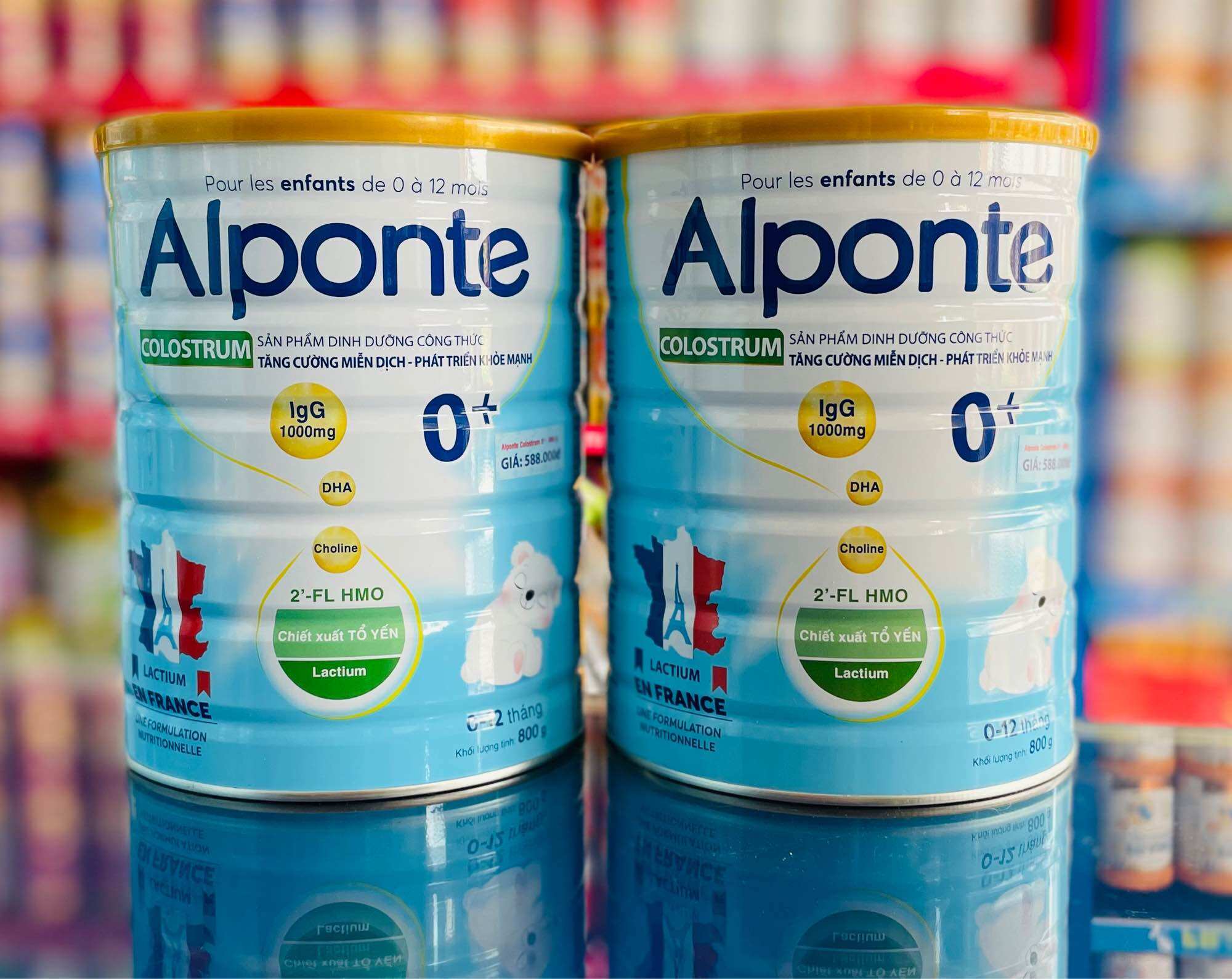 Sữa Bột Alponte Gain/Optipro/Colostrum/Grow/Pedia (800g)