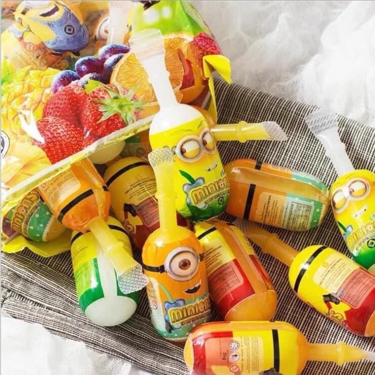 Thạch Rau Câu Trái Cây Peppa Pig / Minion Smallons Fruit Pudding Hongkong