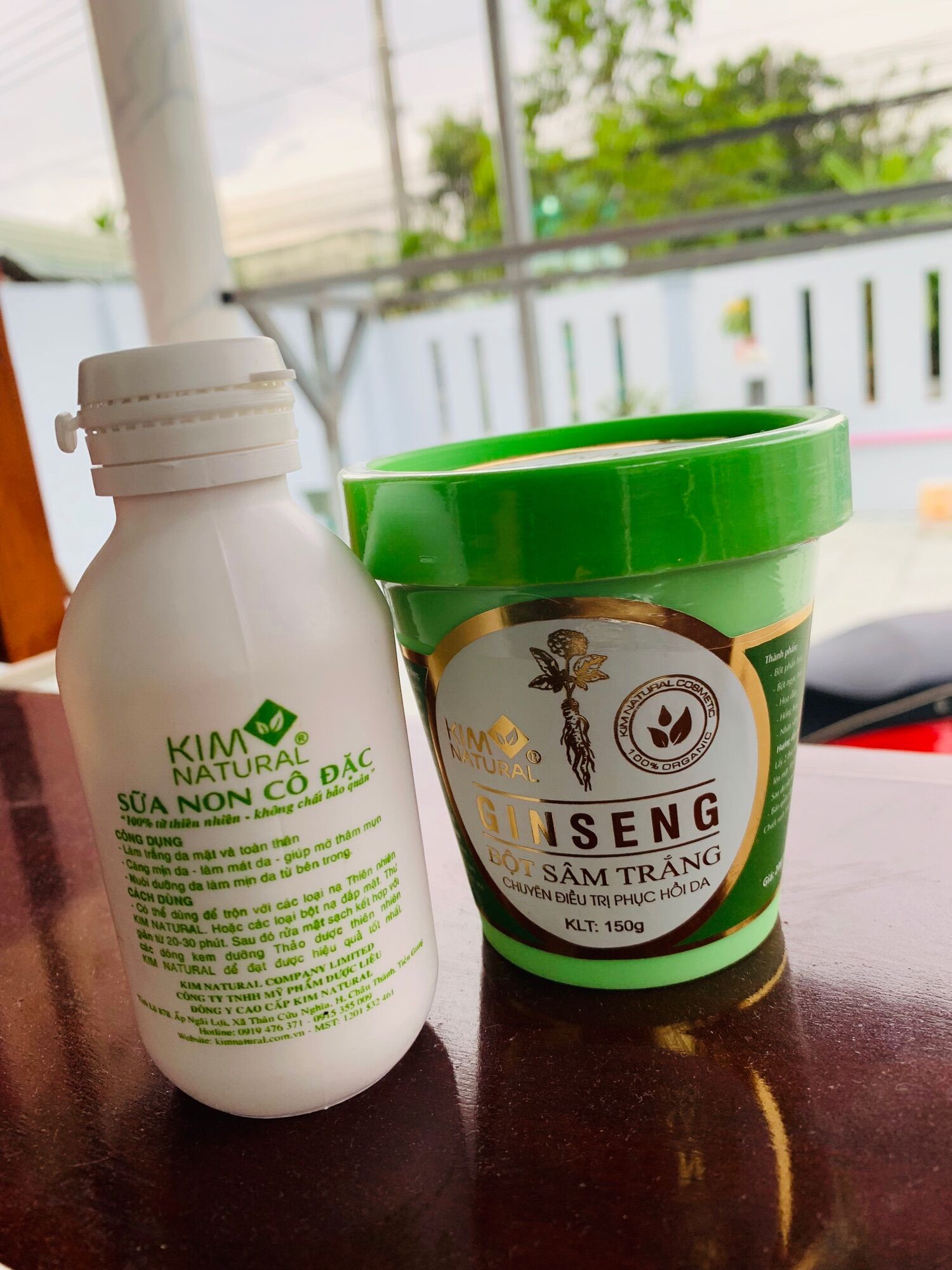 COMBO NẠ PHỤC HỒI DA - SÂM TRẮNG SỮA NON