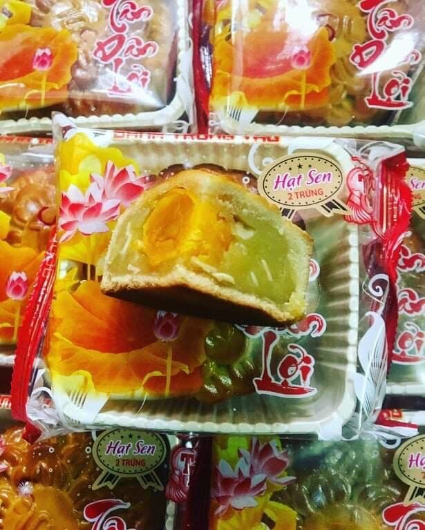 Nhân hạt sen bánh trung thu tân dân lợi 200g-2 trứng
