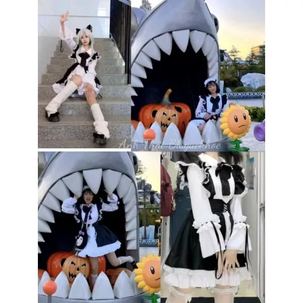 Che Tên, Sét Váy Cosplay Nam Nữ Có Kèm Tất