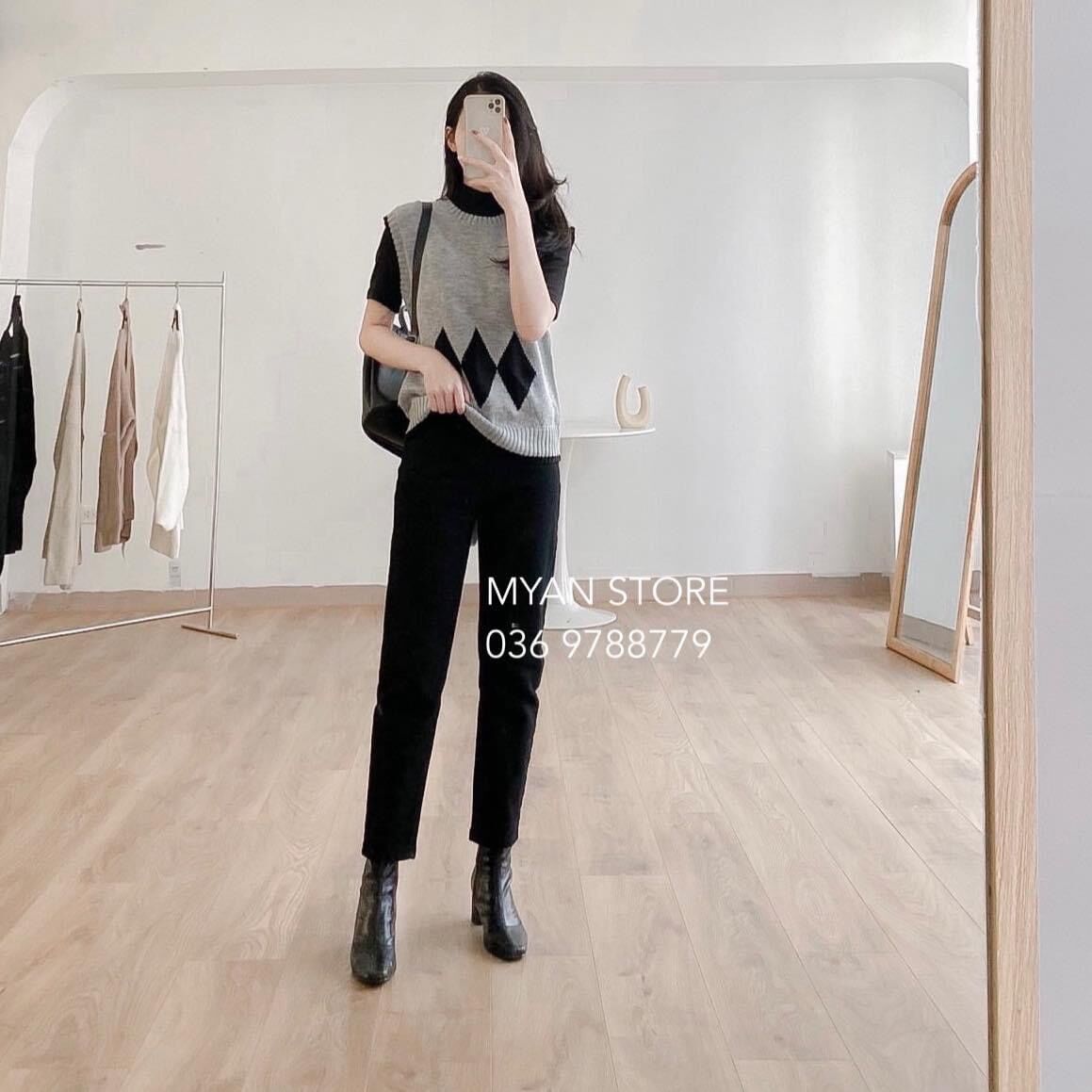 [BIGSIZE] Quần Jean baggy trơn BB