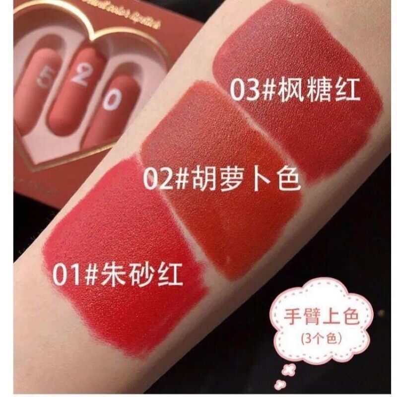 SET 3 CÂY SON KEM LÌ 520 HENGFANG