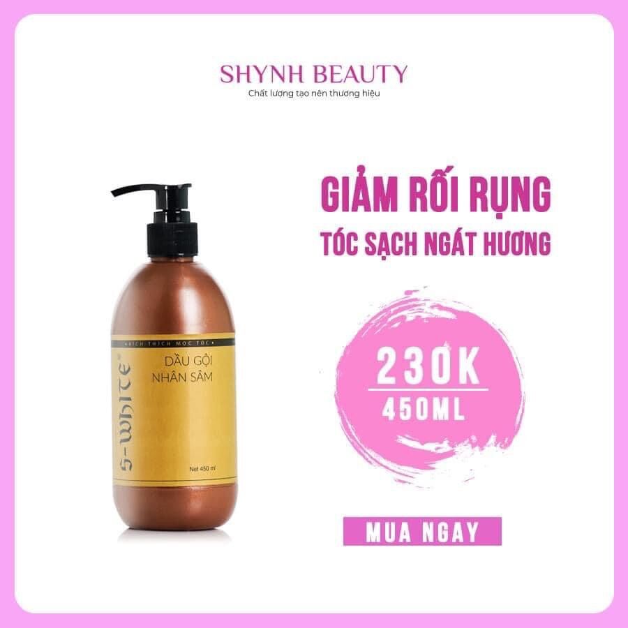 [HCM]Dầu gội nhân sâm đào Swhite 450ml