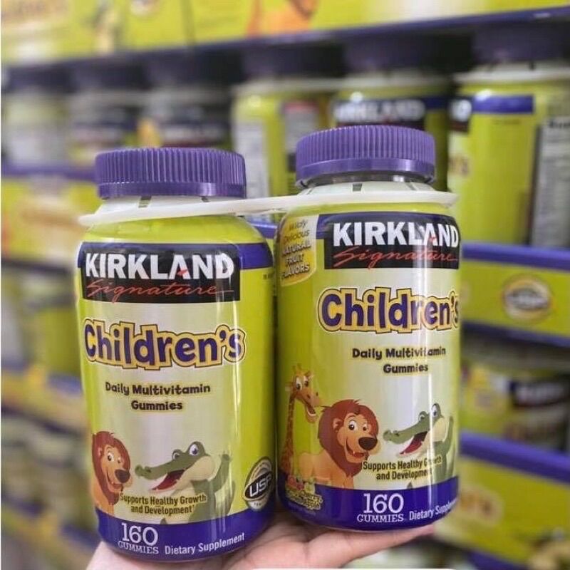 (U.S.A)Kẹo Dẻo Trái Cây Gummies Kirkland 160v