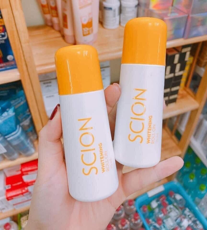 2 chai Lăn khử mùi Scion Nuskin 75ml giúp trị hôi nách, hôi chân hiệu quả