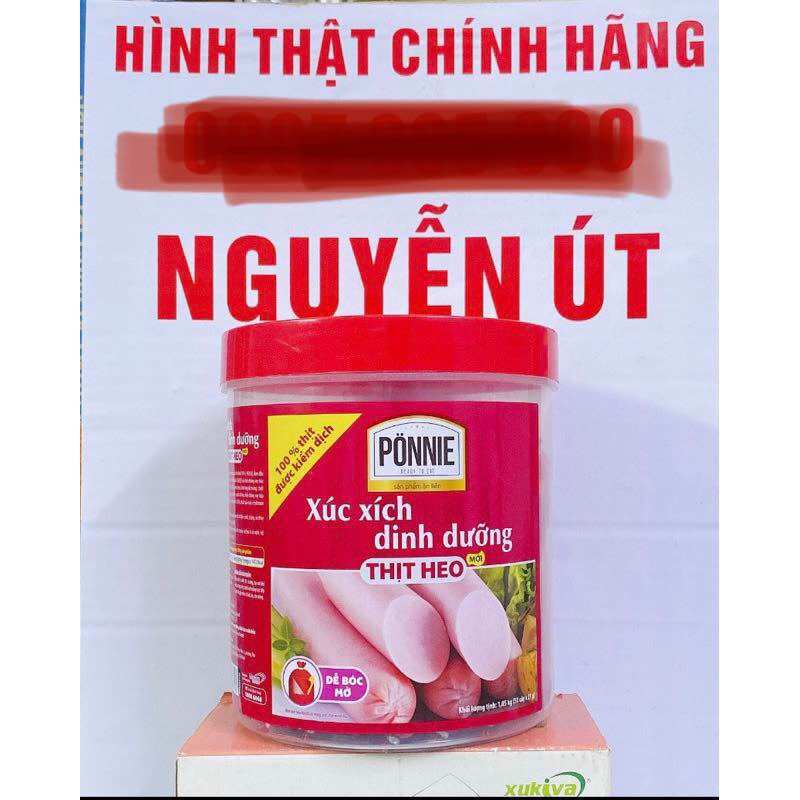 Xúc xích heo ponnie hủ 50 cây x 19g