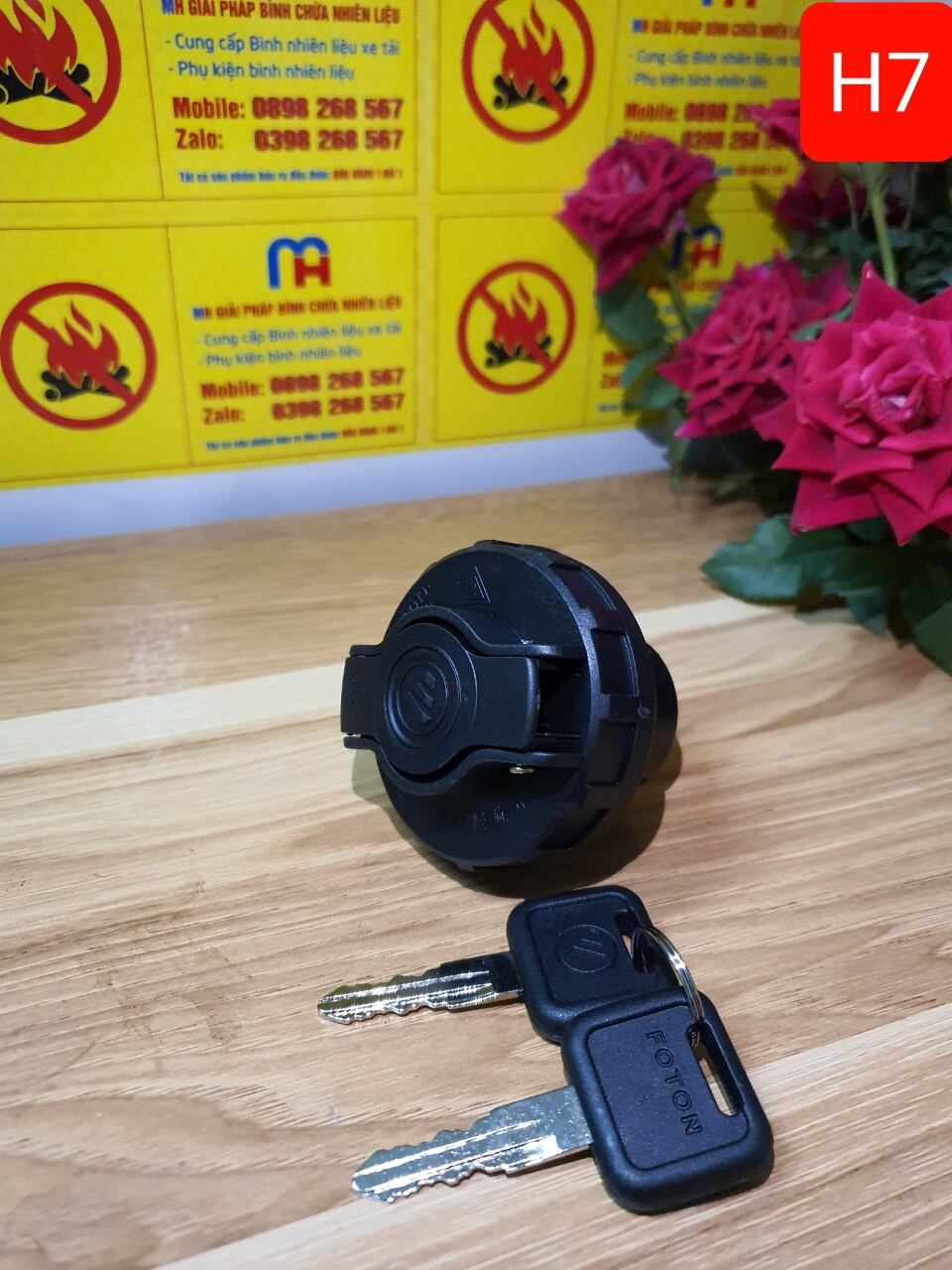Nắp Bình Dầu xe Thaco