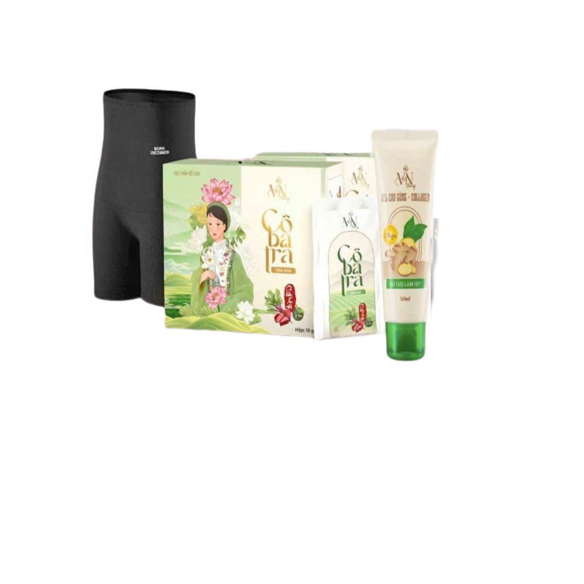 Combo Trà Sen Cô Ba Trà x3 ĐÔNG ANH (tặng thẻ cào, bọc đựng)