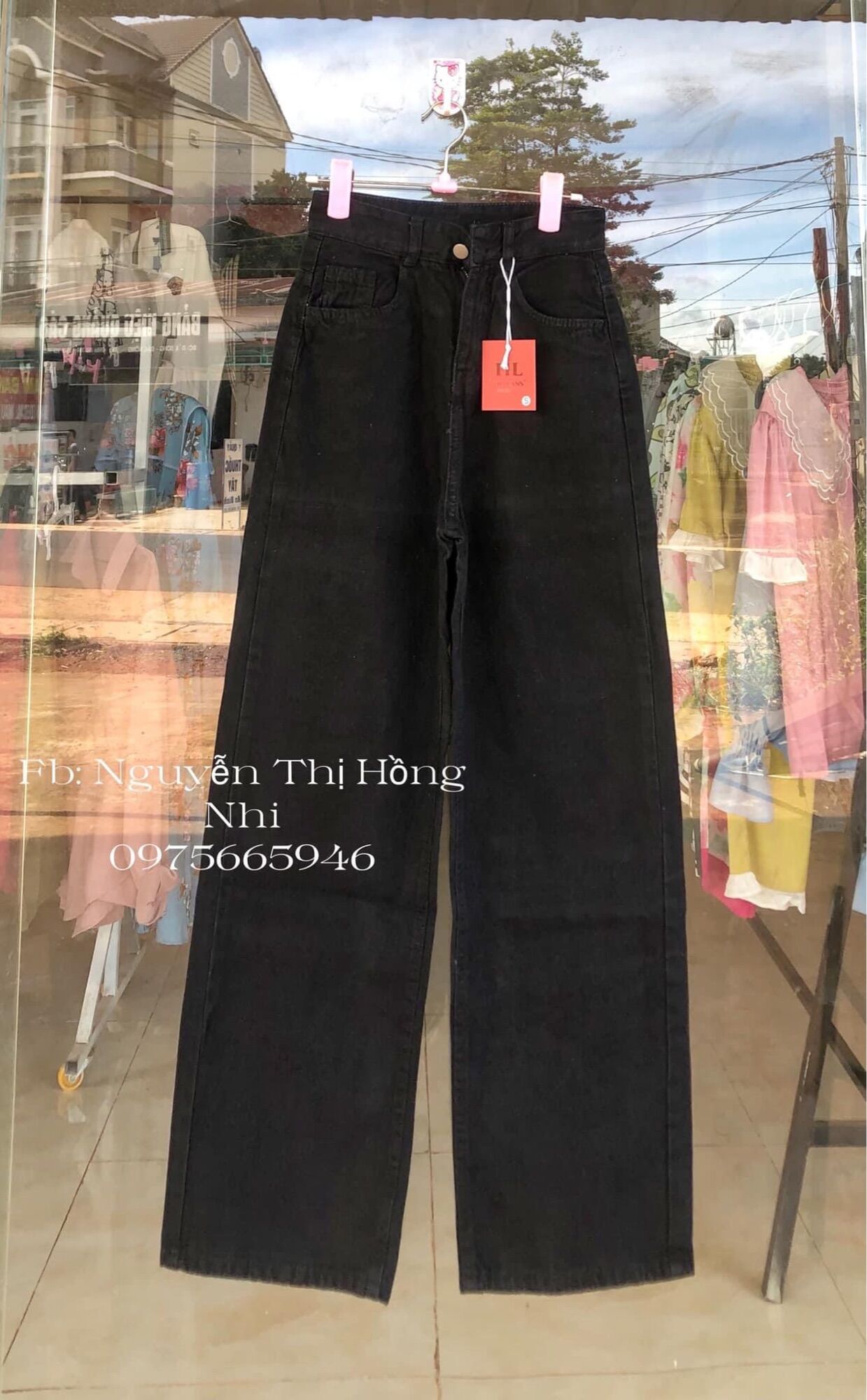 BAGGY JEANS ỐNG SUÔNG BASIC