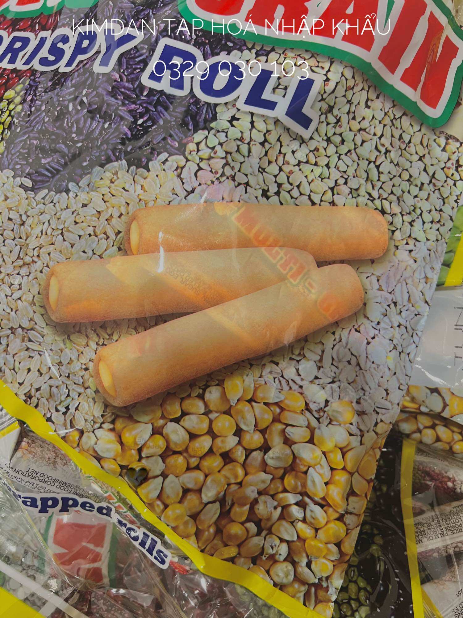 BÁNH NGŨ CỐC MULTI GRAIN CRISPY ROLL 1,25KG NHẬP KHẨU MỸ