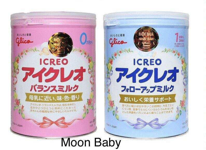 Sữa Glico Icreo Số 0 - Số 1 [ Date mới ]