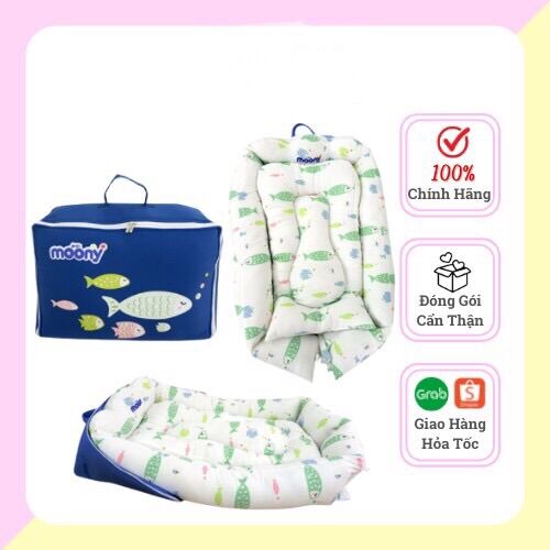 Đệm nôi moony chống trào ngược cho bé