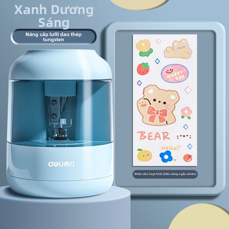 deli | Máy Sắc Bút Chì Điện Tự Động Nhanh