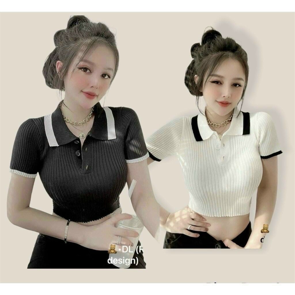 Áo kiểu trụ viền VL1