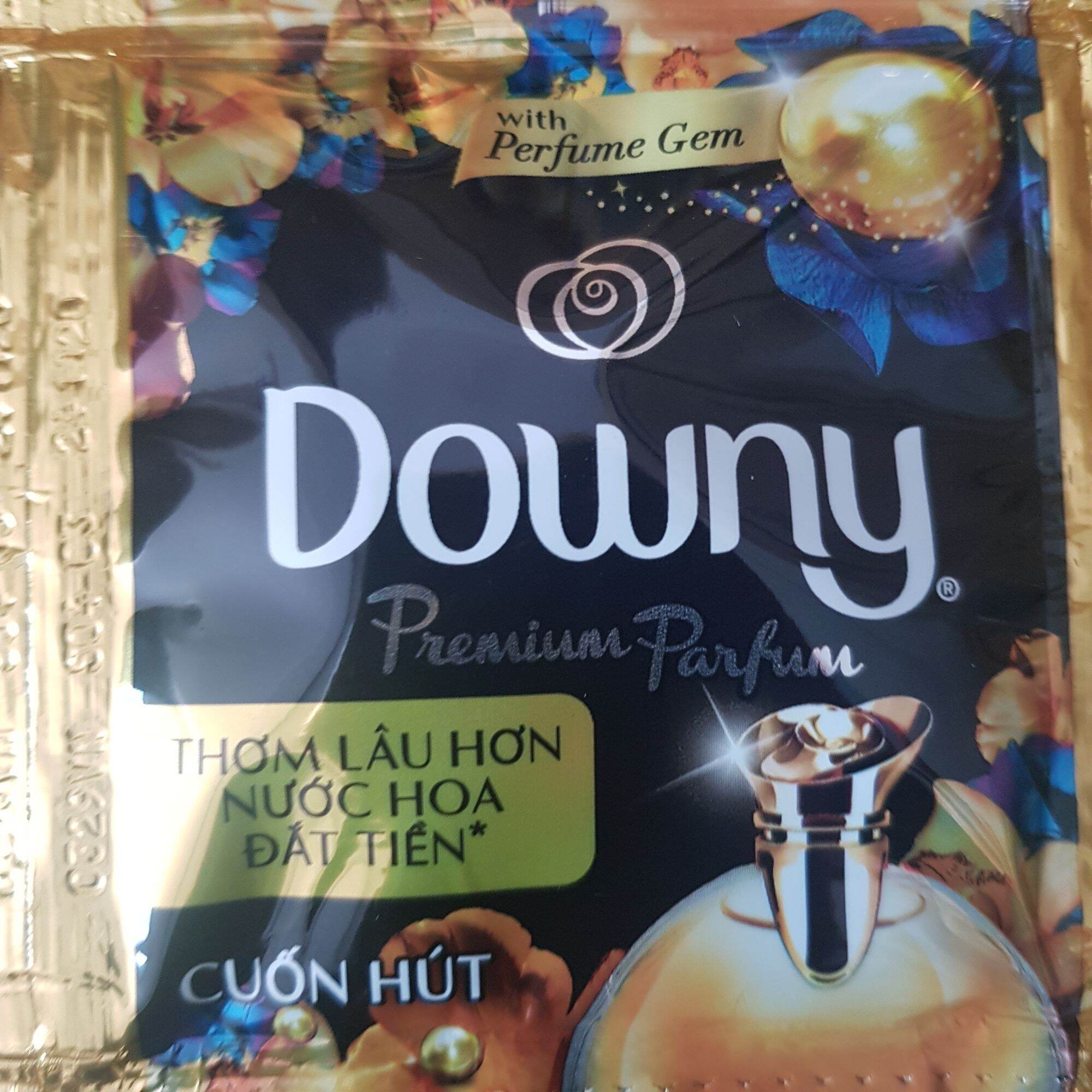 Nước xả vải Downy đậm đặc dây 10 gói - Vàng Cuốn hút